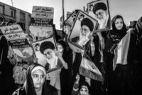 Celebrate the 38th anniversary of the Islamic Republic of Iran. Tabriz, Iran.