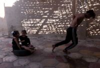 Fatma and Tiktum laugh as their uncle Hussein plays with them in the patio. Hussein, 17, is Mahmood’s youngest brother. He doesn't really study nor has a job, like most young men here.
Chibayish, Iraq, 02/10/2018